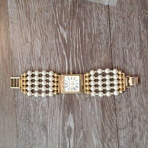 Vanity Fair Joan Rivers Faux Pearl Watch